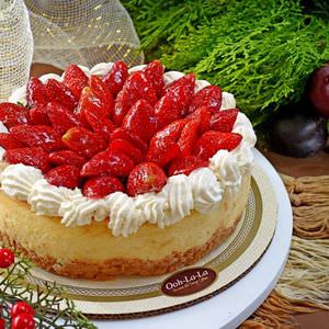 Cheese Cake con decoracion de Fresas